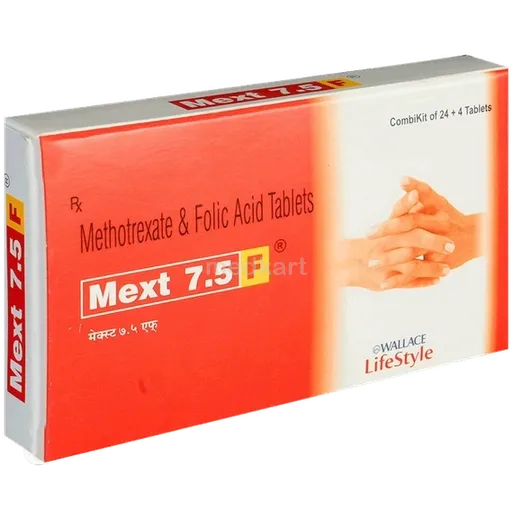 mext f 7.5mg tablet 28's